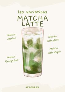 les variations du matcha latte